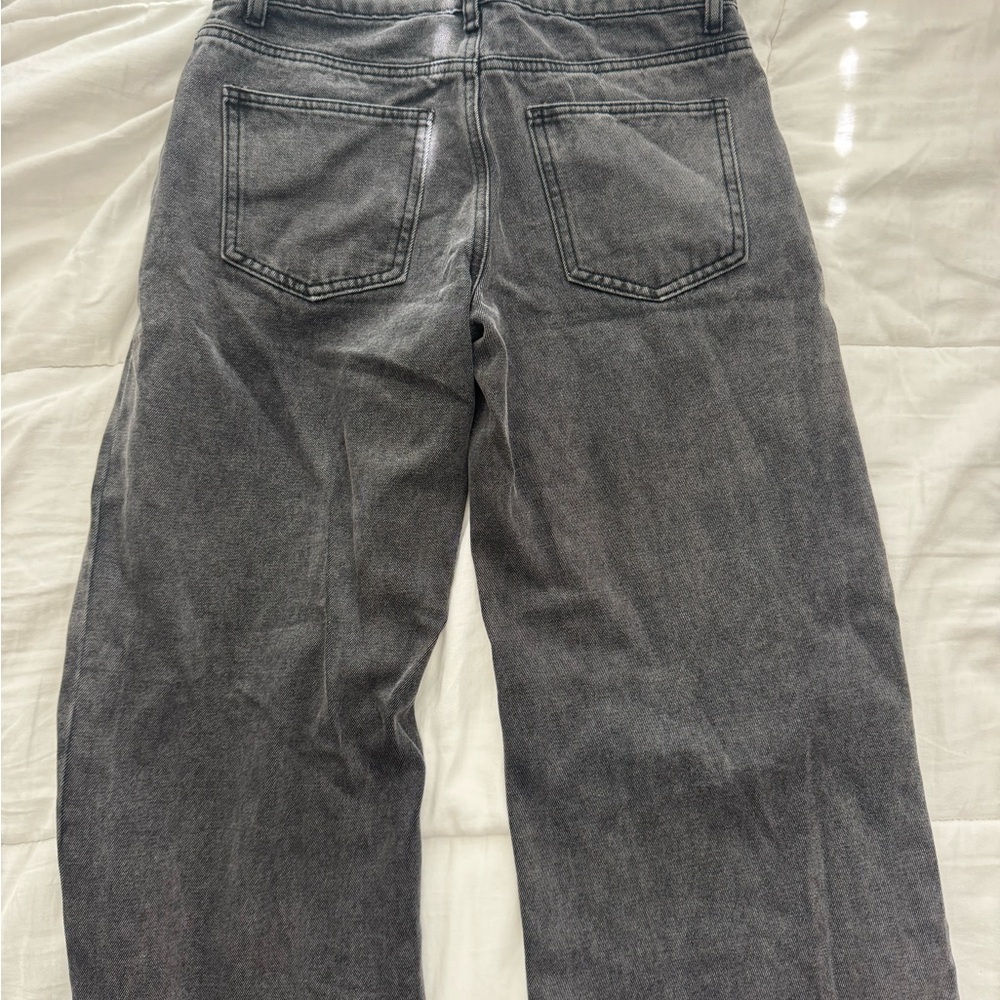 Edikted Raelynn Washed Low Rise Jeans - Picture 2 of 3